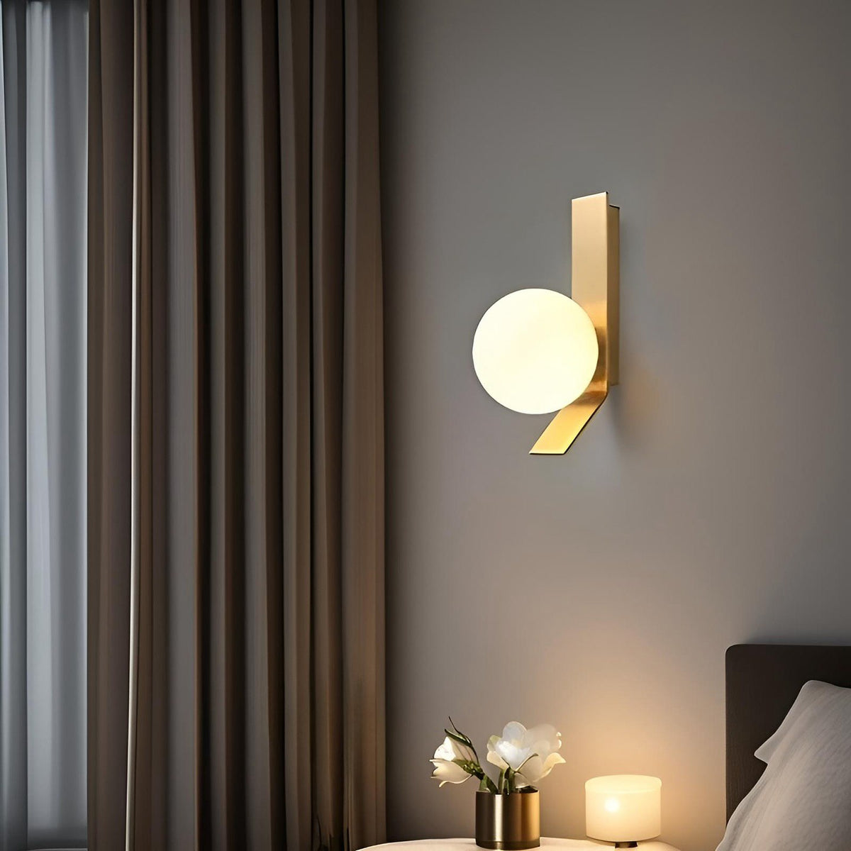 Світильник настінний Bollo G9 Gold + White 240818-100003519