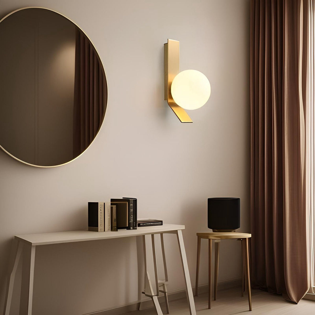 Світильник настінний Bollo G9 Gold + White 240818-100003519