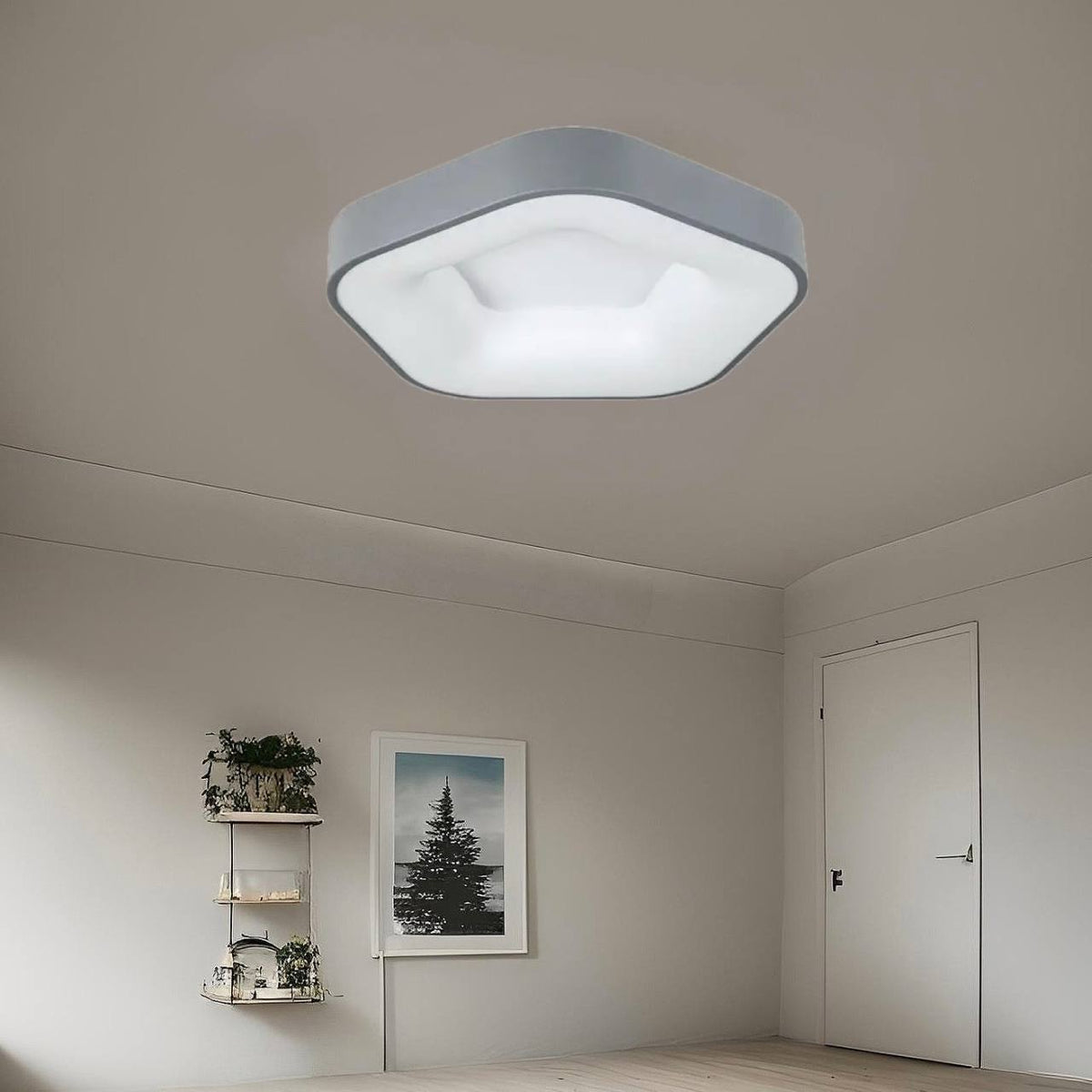Стельовий світильник 5 Corners D440 Led 50W 3000K 4500K 6000К Gray 240931-100003778