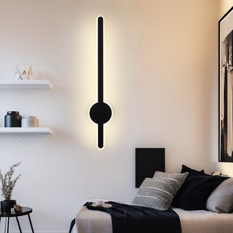 Бра Figure wall black L-40 cm / L-60 cm / L-80 cm 4000K 241018-100003833