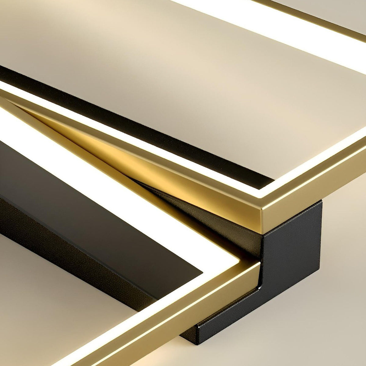 Стельовий світильник Domino Black + Gold L-45 cm Led 44W 3000K-6000K 241076-100003862