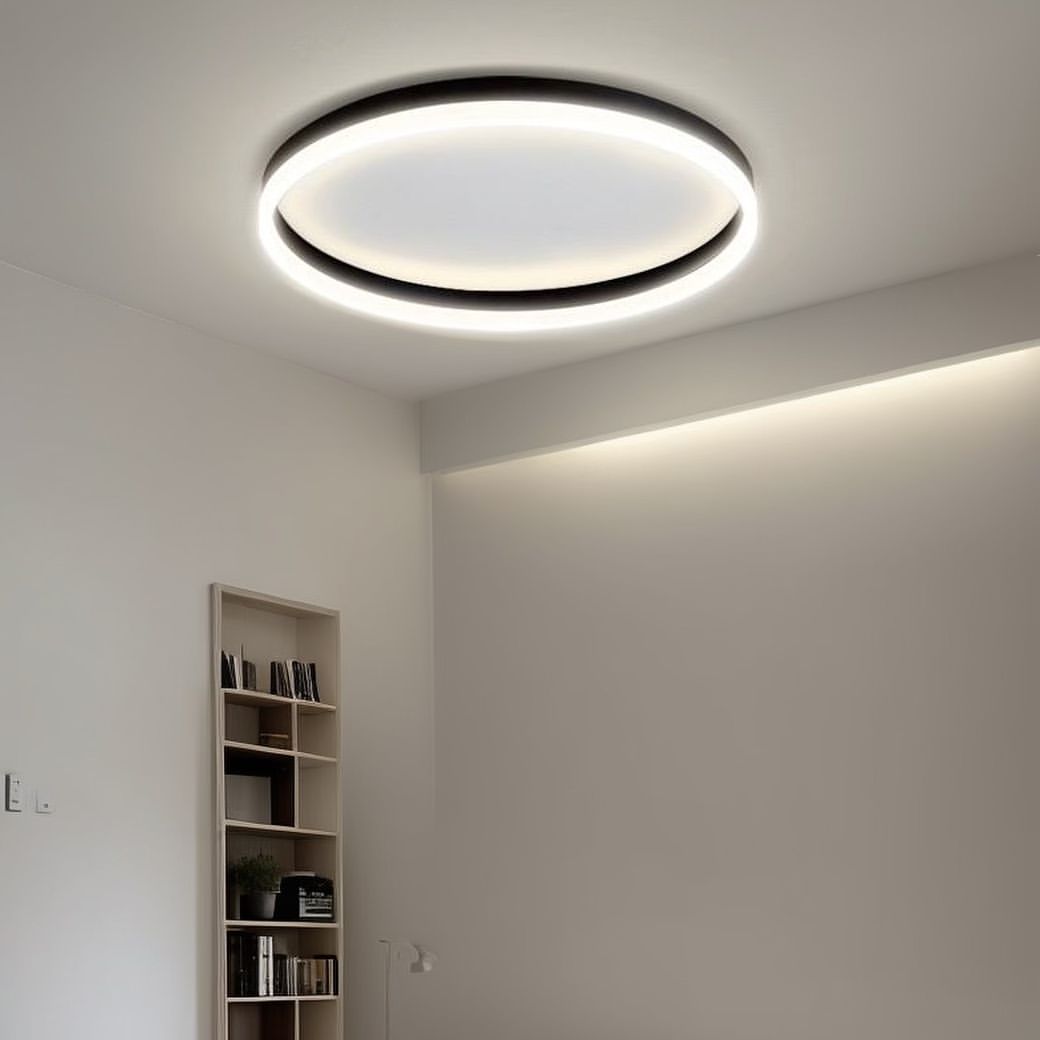 Стельовий світильник Ceiling Rimy Black / Coffee D300 Led 20W 3000-6000K 241019-100003896