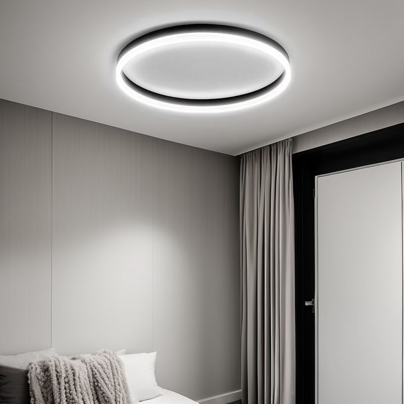 Стельовий світильник Ceiling Rimy Black / Coffee D300 Led 20W 3000-6000K 241019-100003896