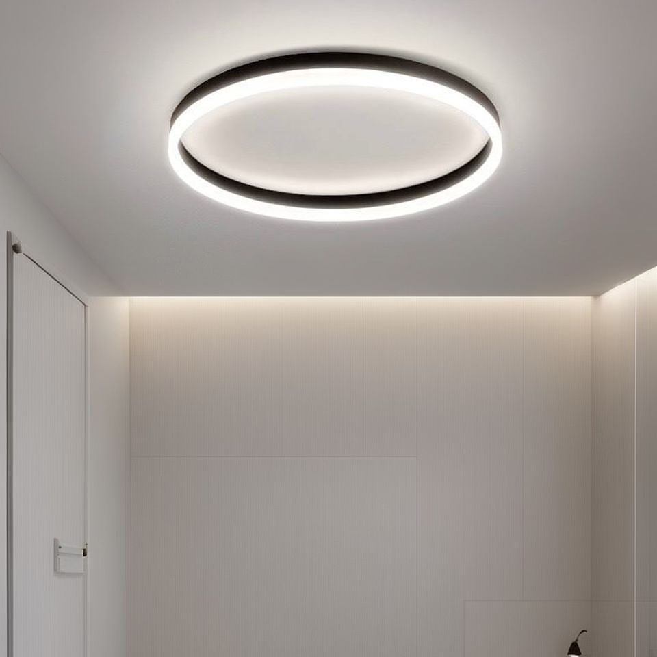 Стельовий світильник Ceiling Rimy Black / Coffee D300 Led 20W 3000-6000K 241019-100003896