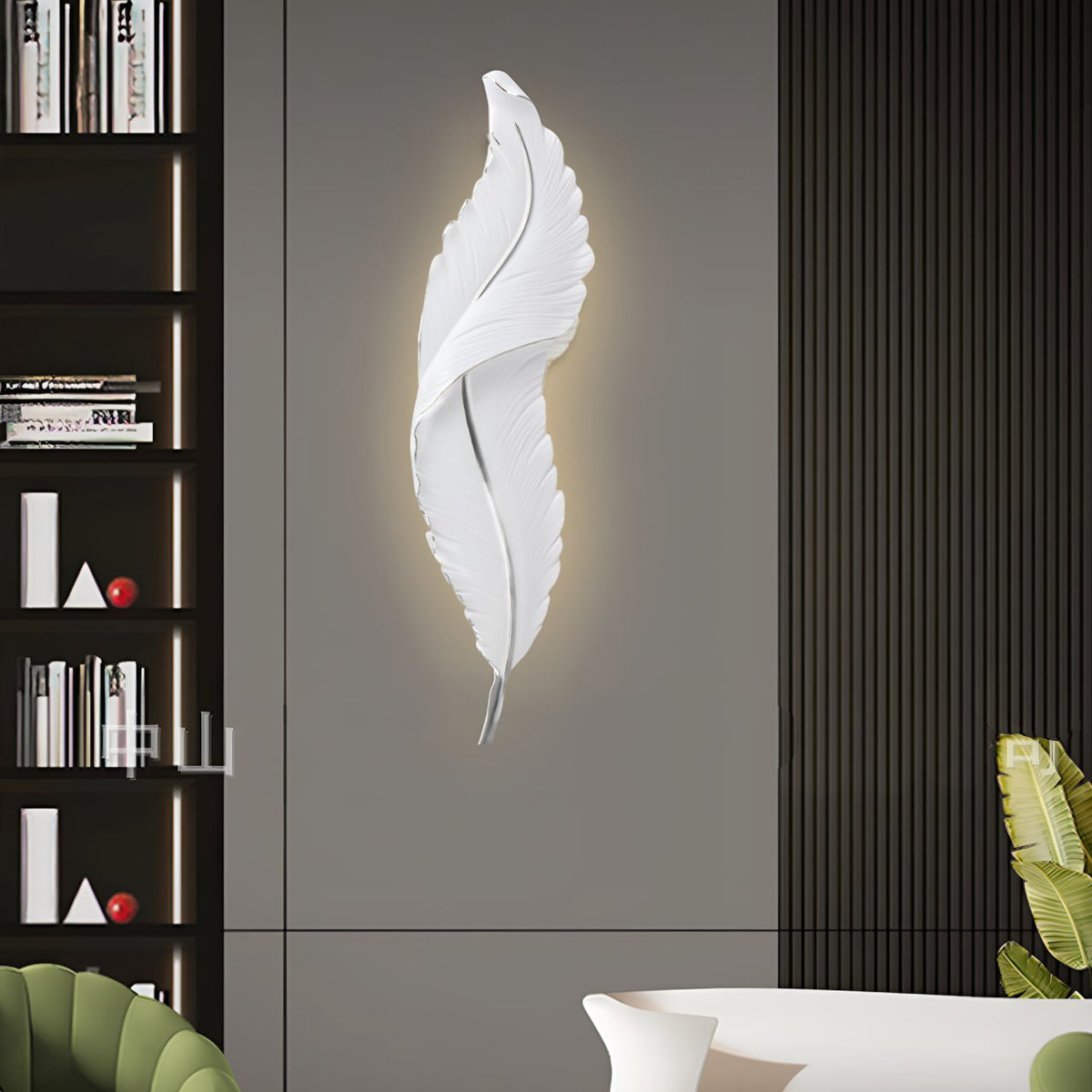 Настінні світильники Pero White + Chrome H-60 cm / H-90 cm 250476-100004594