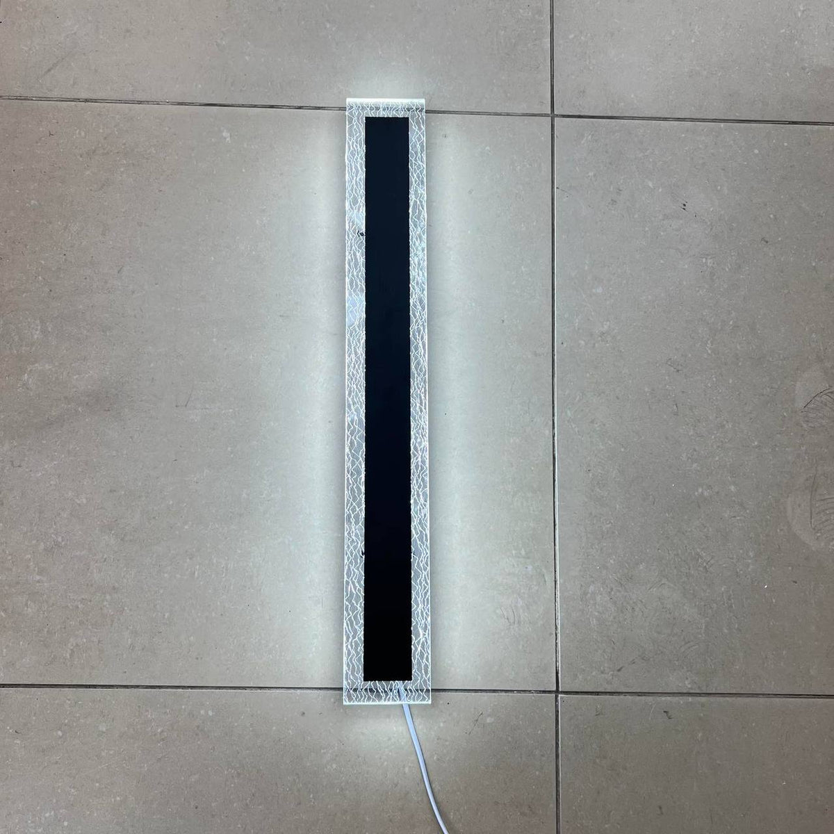 Настінні світильники чорні L-40 cm / L-60 cm Led 3000K-6000K Black Longi flat 251122-100006614