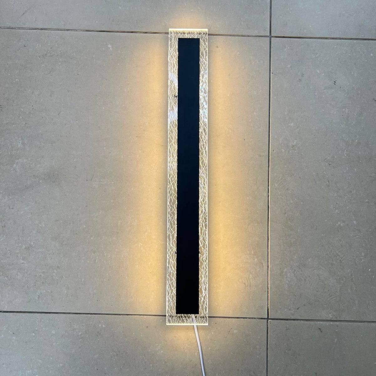 Настінні світильники чорні L-40 cm / L-60 cm Led 3000K-6000K Black Longi flat 251122-100006614