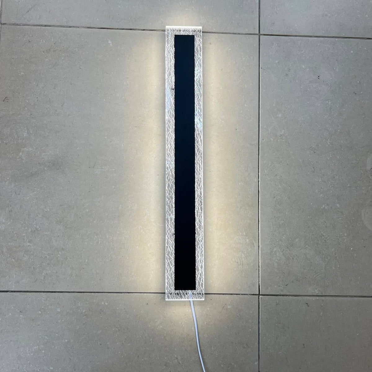 Настінні світильники чорні L-40 cm / L-60 cm Led 3000K-6000K Black Longi flat 251122-100006614