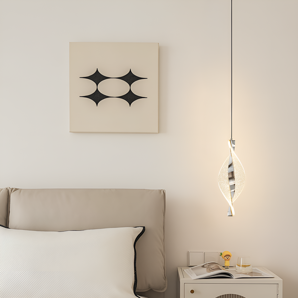 Підвісний світильник срібний Led 11W 4000К Chrome Jellyfish 250735-100005459