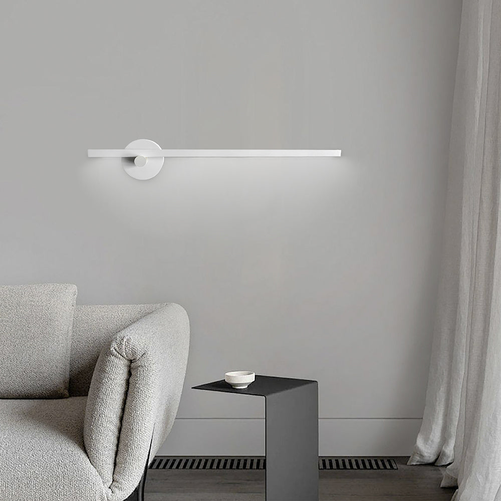 Настінний світильник білий бокове світло L-90 cm Led 24W 4000K White Pipe Line Pin 251160-100006562