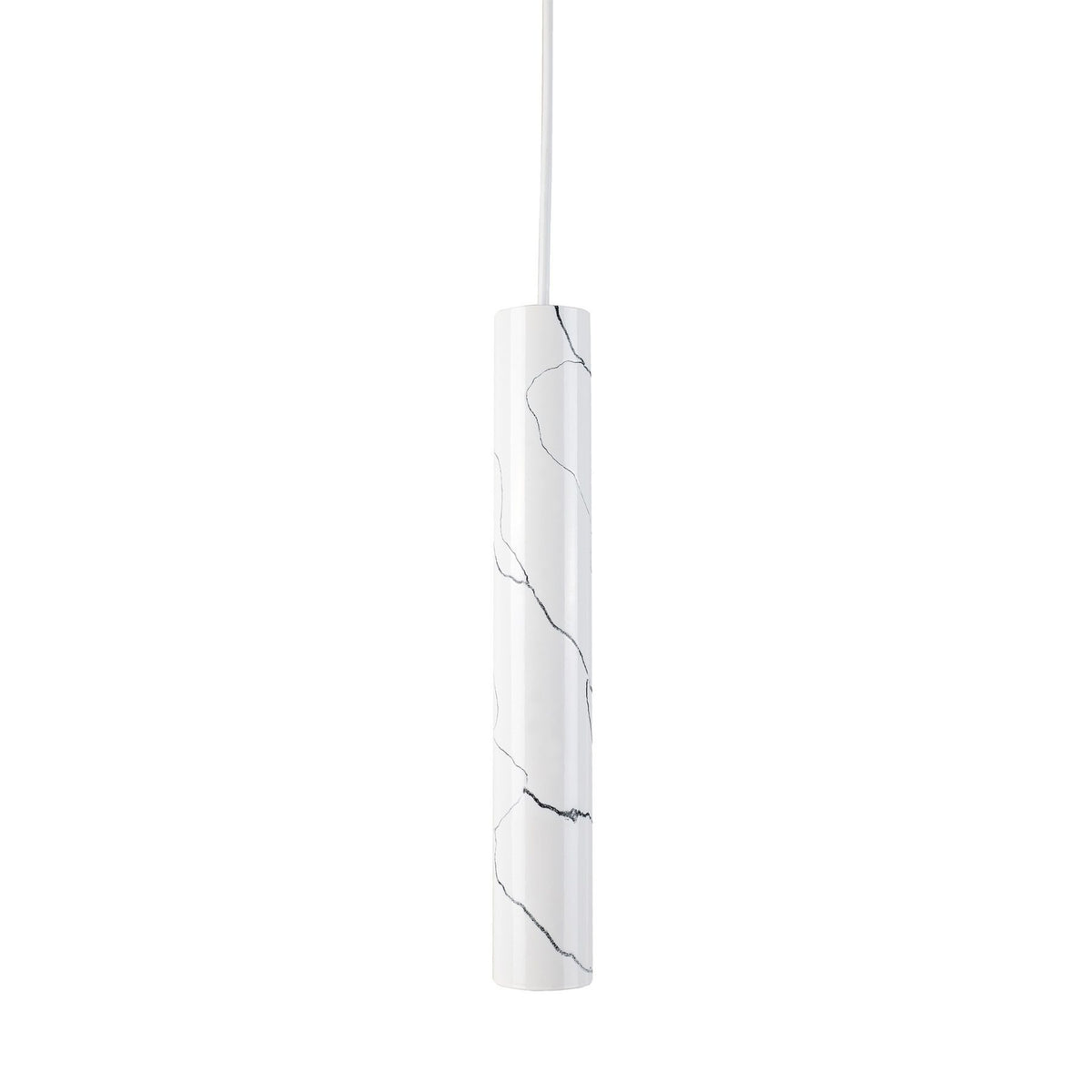 Підвісний світильник білий з імітацією мармуру H-40 cm GU10 Imitation Marble White 260141-100007023