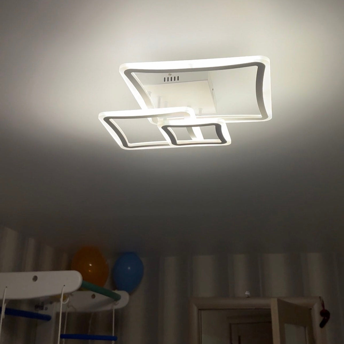 Стельовий світлодіодний світильник 3 square L650 Led 73W 3000K 4000K 6000K White 240452-100003244