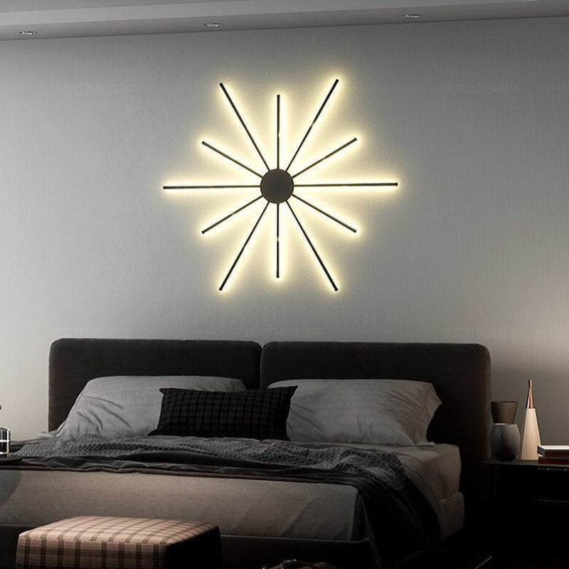Настінний світильник Geometric shapes lamp Led 50W 4000K Black 230318-100001501