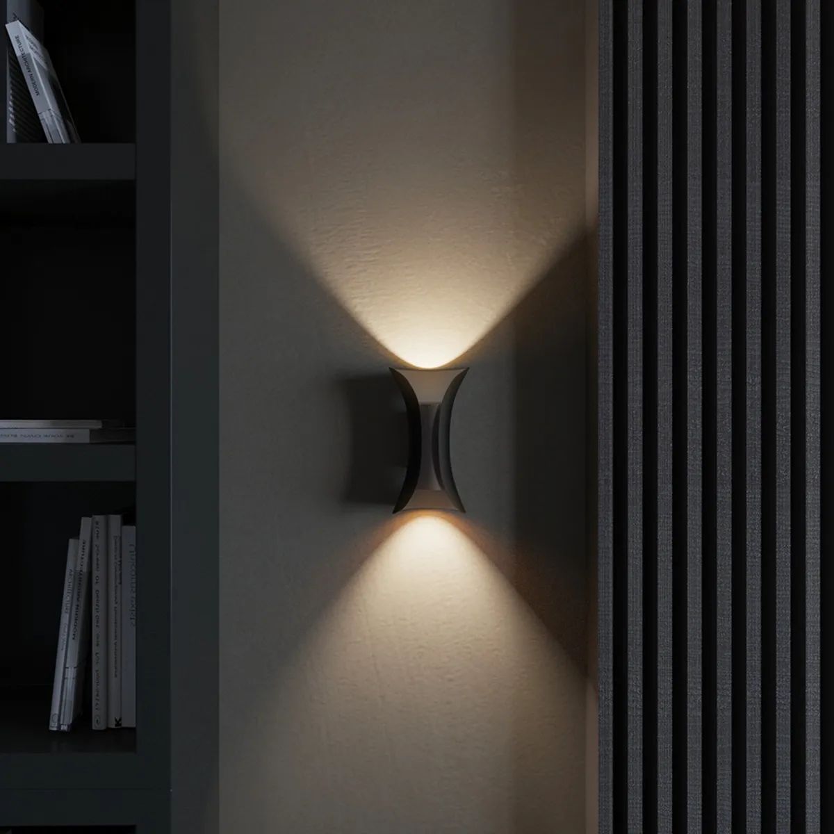 Бра-Підсвітка H-20 cm W-10 cm Led 6W Black / White 211026-100000424