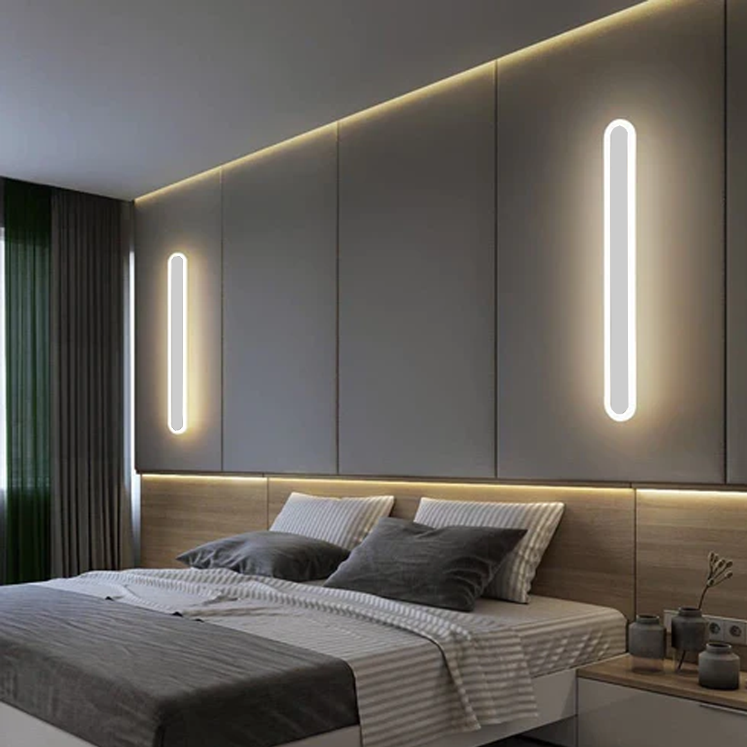 Бра Лінійні Long wall lamp White 40-H / 80-H / 120-H 211027-100000418