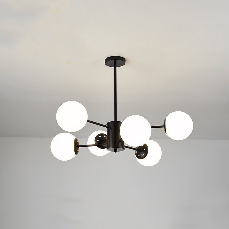 Люстри чорні Wendy modo 6 lamps / 8 lamps D-90 cm Black 230318-100001426