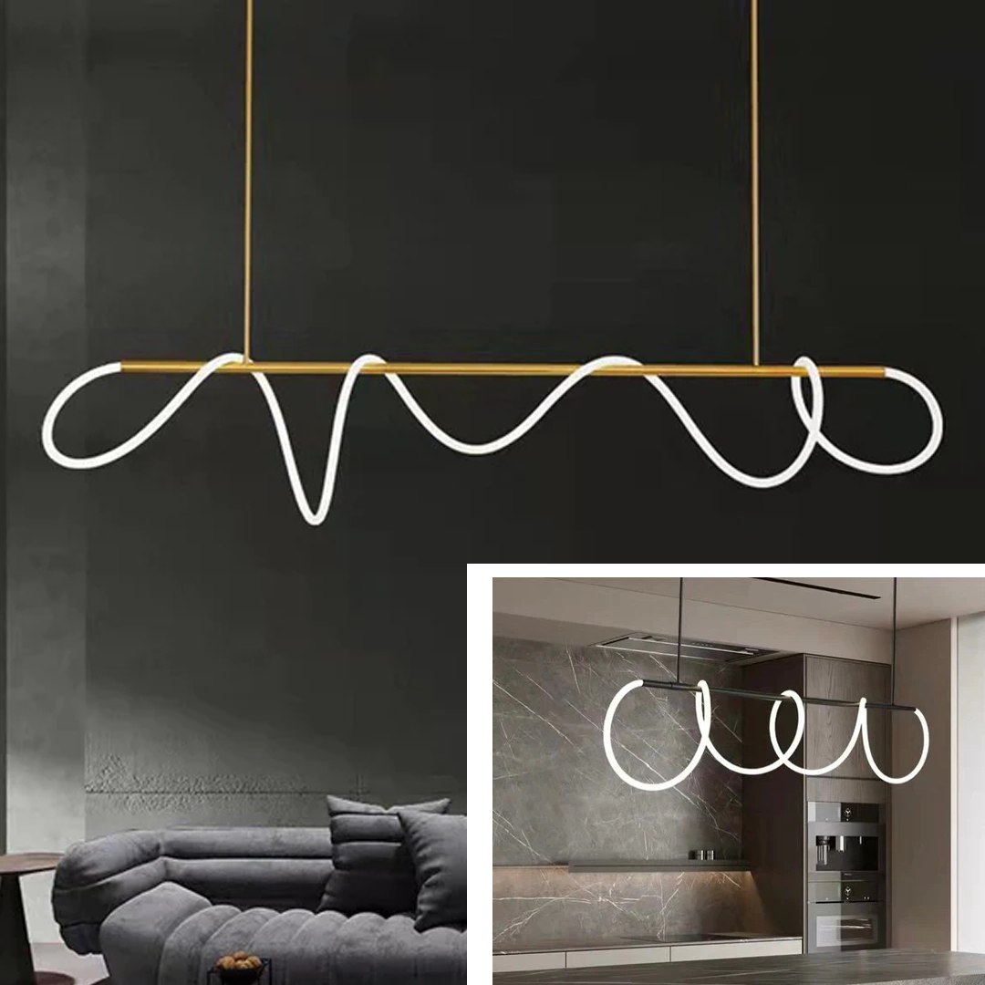 Люстра L-150 4000К Rope Hose Gold / Black 221017-100001086
