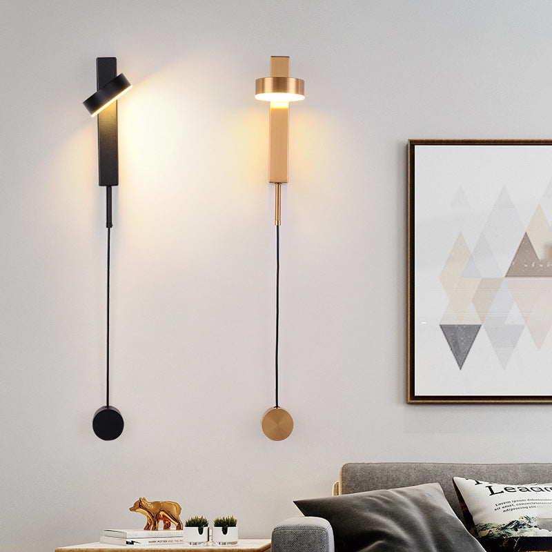 Бра поворотні з вимикачем Teco Long Lamp Gold / Black 210817-100000261