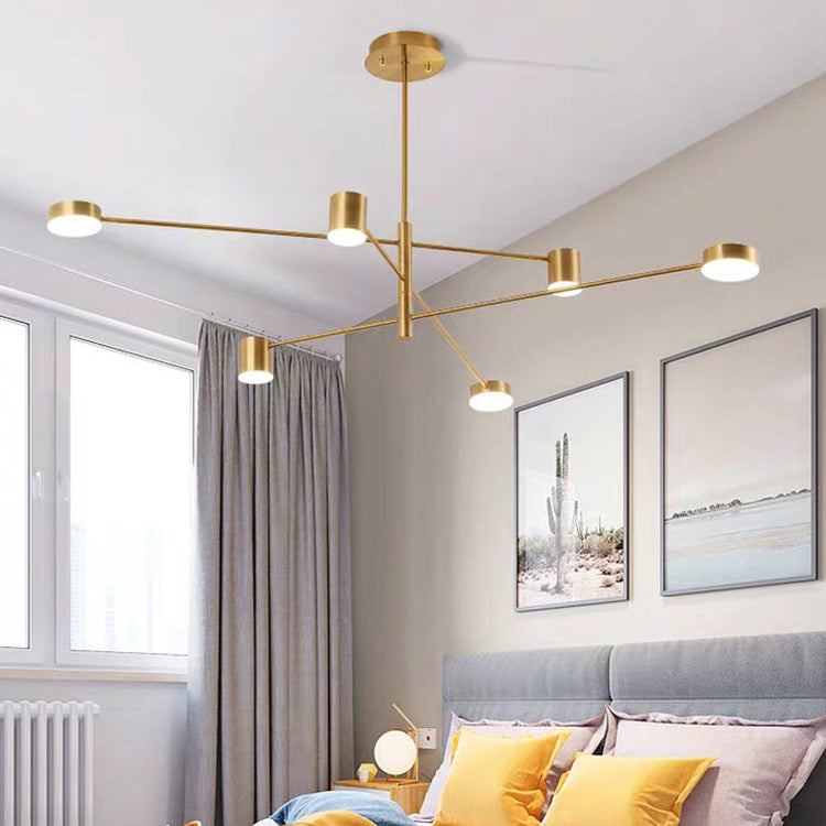 Люстра Золотий Супутник 6 Lamps 210817-100000265