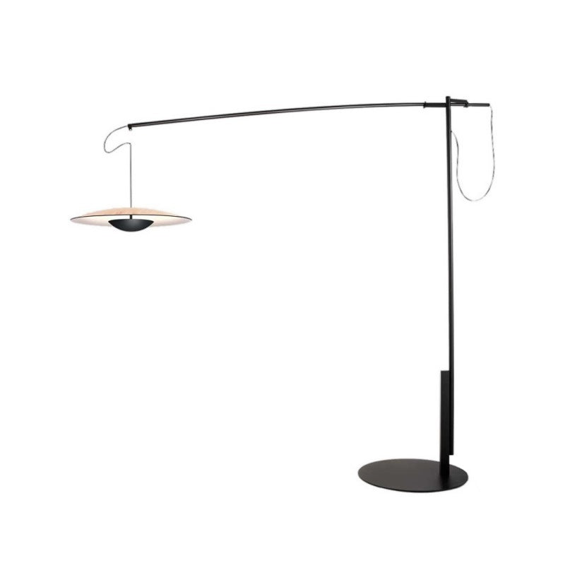 Підлоговий торшер Woody lamp H1950 Led 12W 3000K Wood Black 230301-100001497