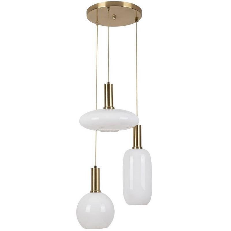 Підвісний світильник Altom lamp 3хЕ27 White Black Gold 230331-100001460