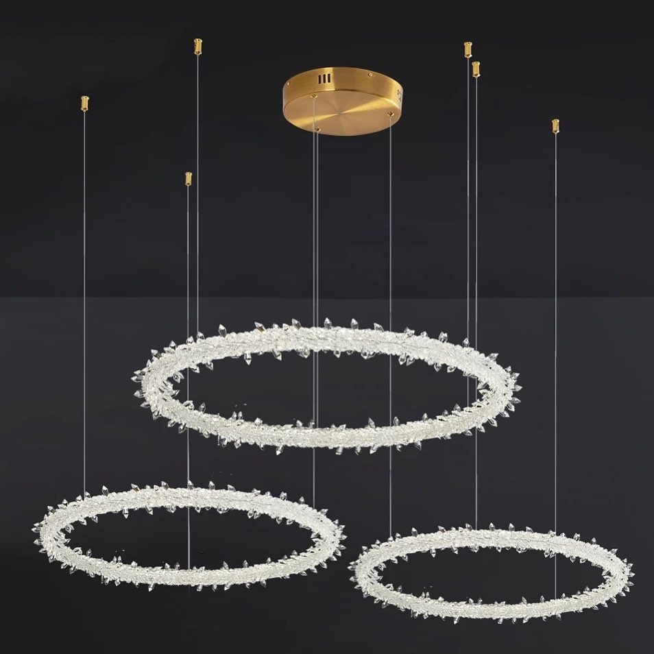 Люстра Three Rings LED 100W 4000K Gold 230135-100001319