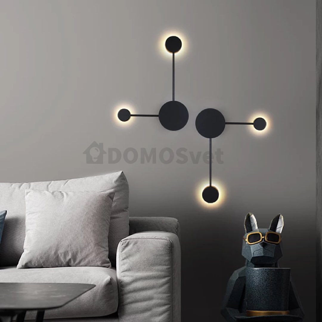 Бра Molecular VETUR White / Black / Gold 210718-100000061