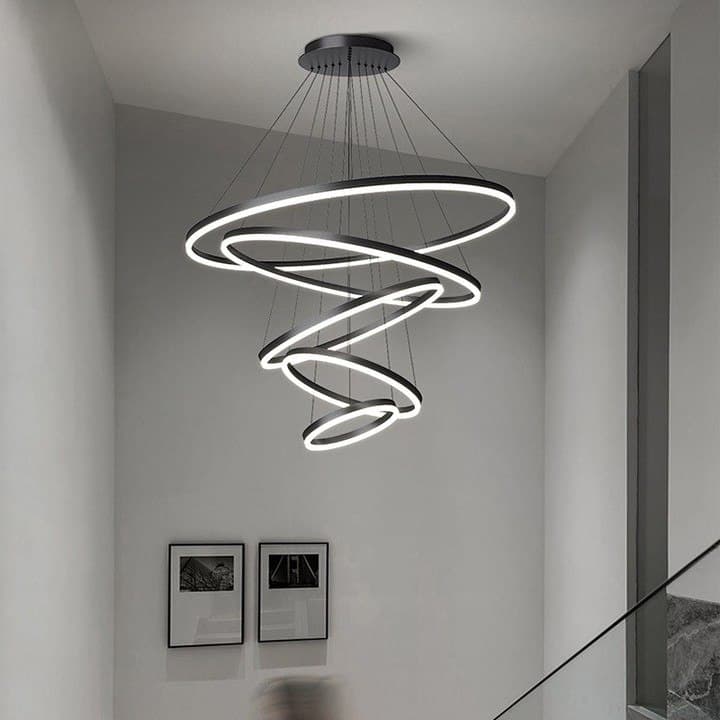 Люстра підвісна на 5 кілець Led 120W Rings (5 варіантів кольорів) 220119-100000627