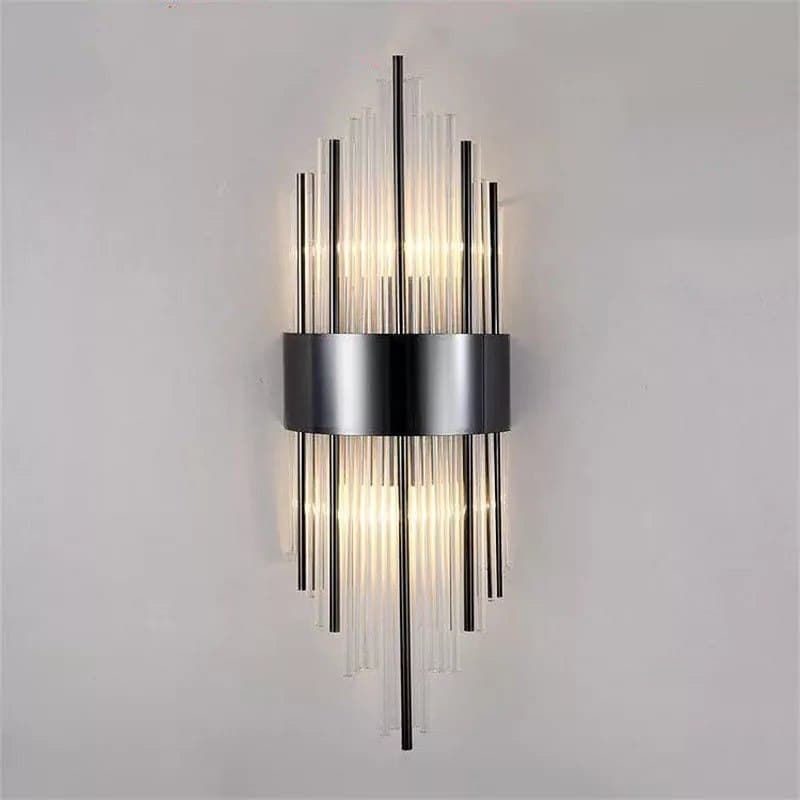 Бра в корпусі чорний хром H-60 cm W-20 cm Nail Black Chrome 220122-100000653