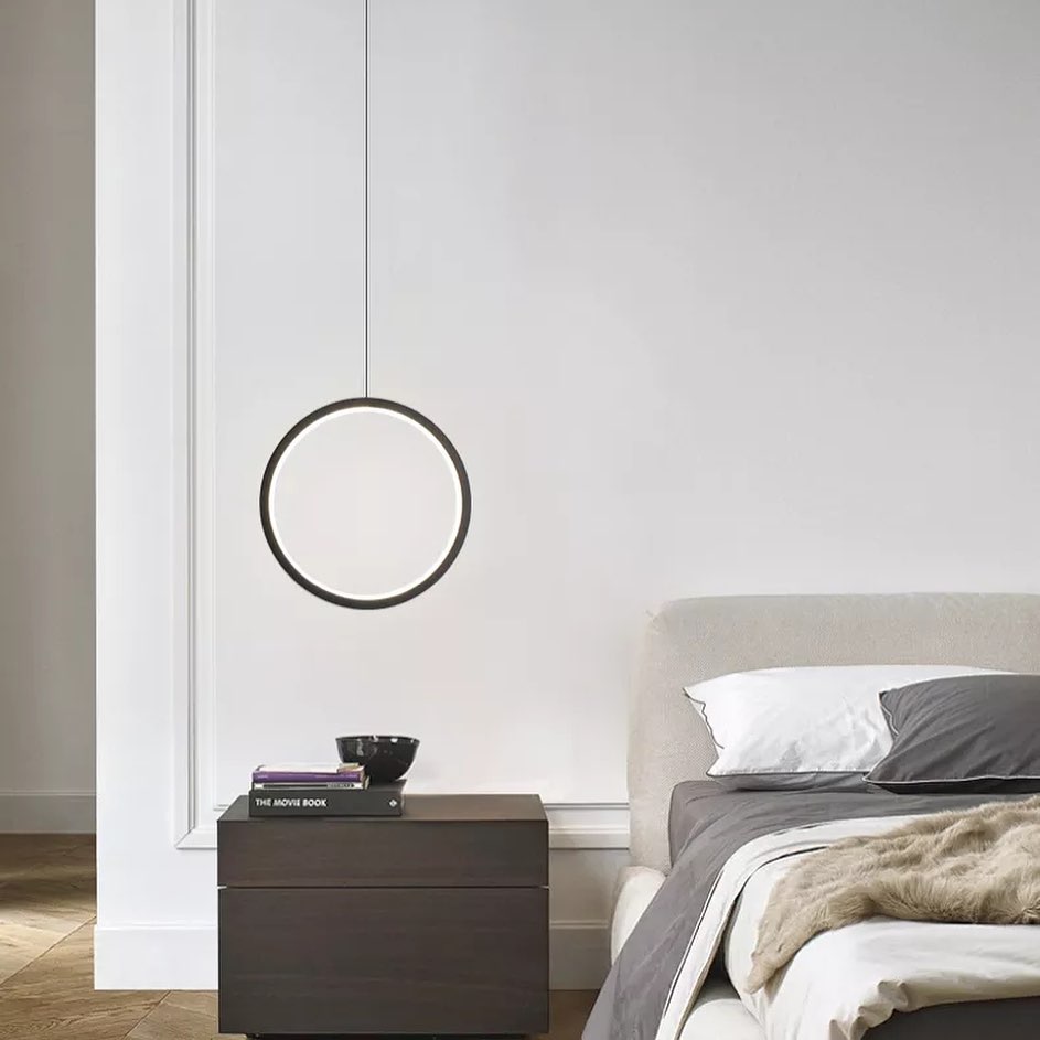 Підвісний світильник Round Led Lamp Black / Gold 220414-100000725