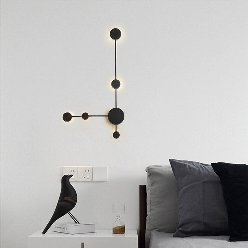 Бра Black Molecular Wall 220617-100000807