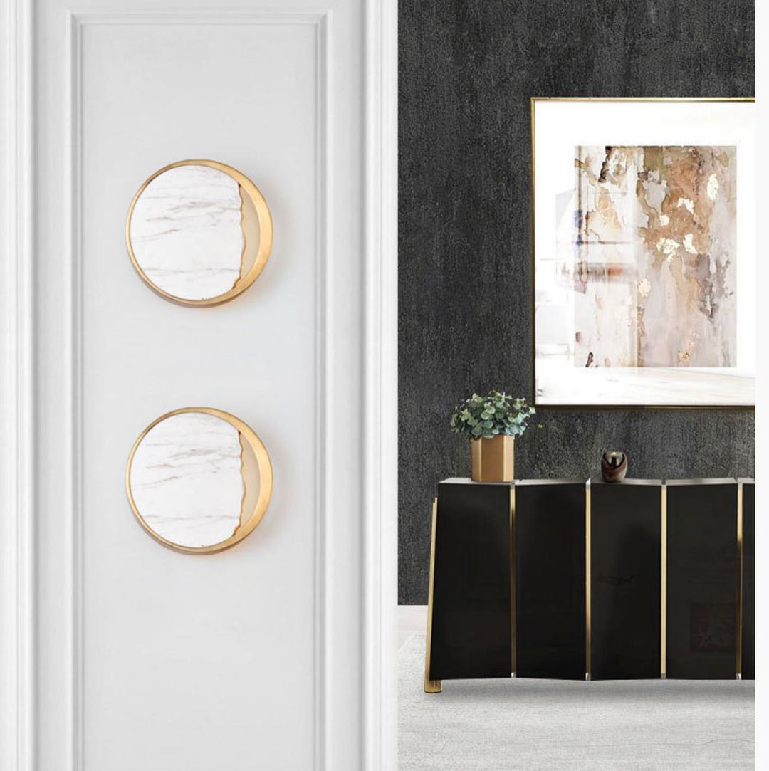 Бра Marble Wall Circle Lamp 220618-100000808