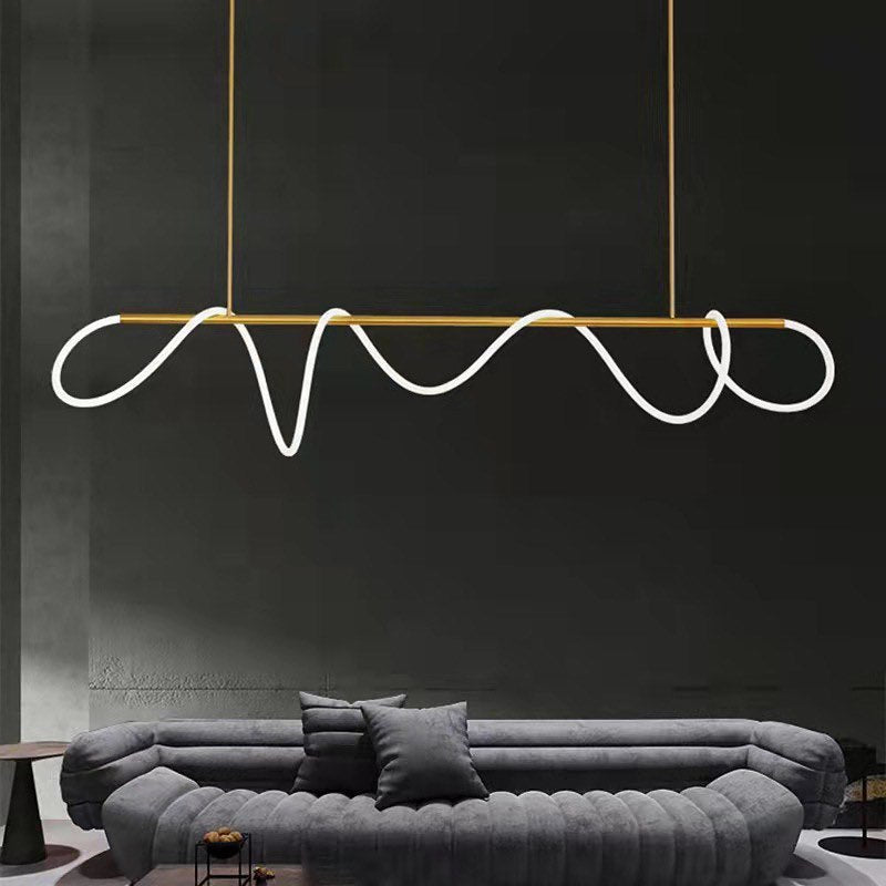 Люстра L-150 4000К Rope Hose Gold / Black 221017-100001086