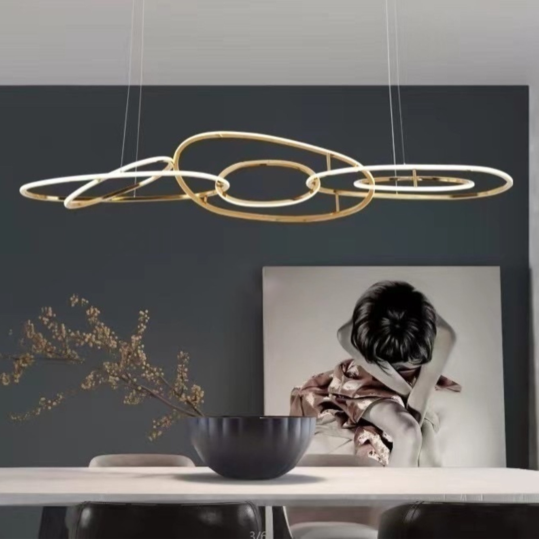 Люстра 120-L / 150-L Gold Rings 210817-100000205