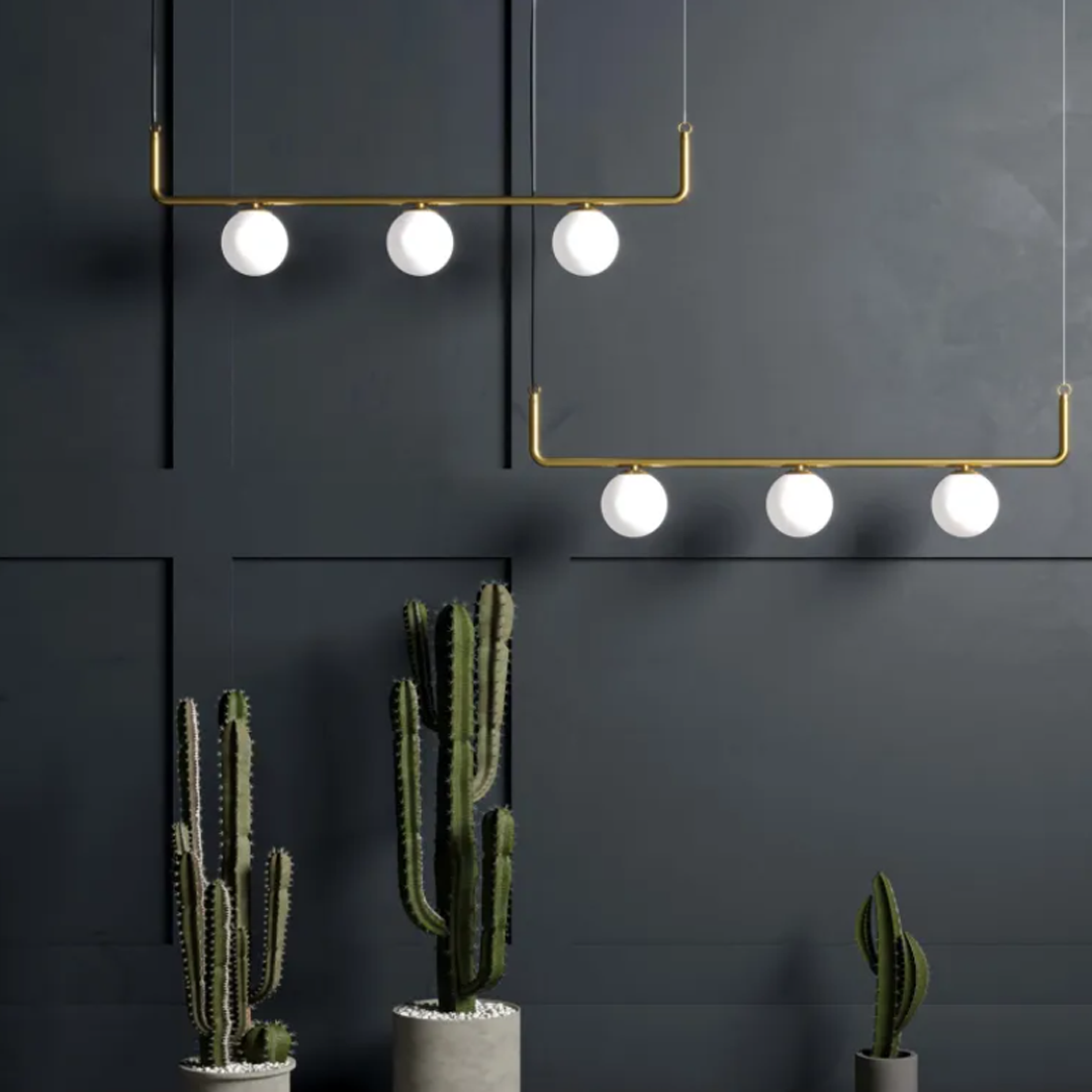 Люстра TRIS Gold/Black 100 cm 220833-100000979
