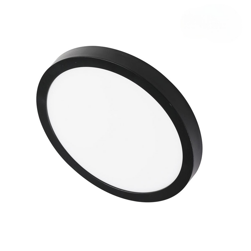 Стельовий світильник Circle D-18cm / D-22cm LED 4500K Black 250548-100004920