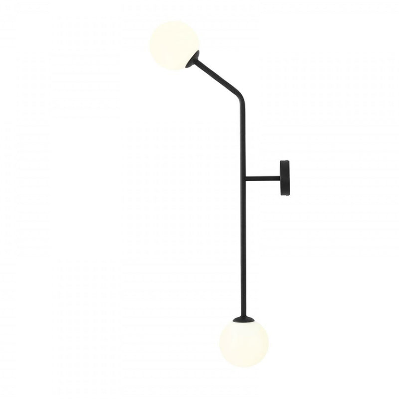 Настінний світильник Pure 2 Bollo H-99cm G9х2 Black 250577-100004913
