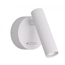 Настінний світильник білий з вимикачем D-7.7 cm Led 3W 3000K White Circle 260528-100007990