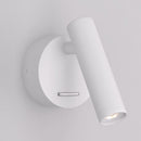 Настінний світильник білий з вимикачем D-7.7 cm Led 3W 3000K White Circle 260528-100007990