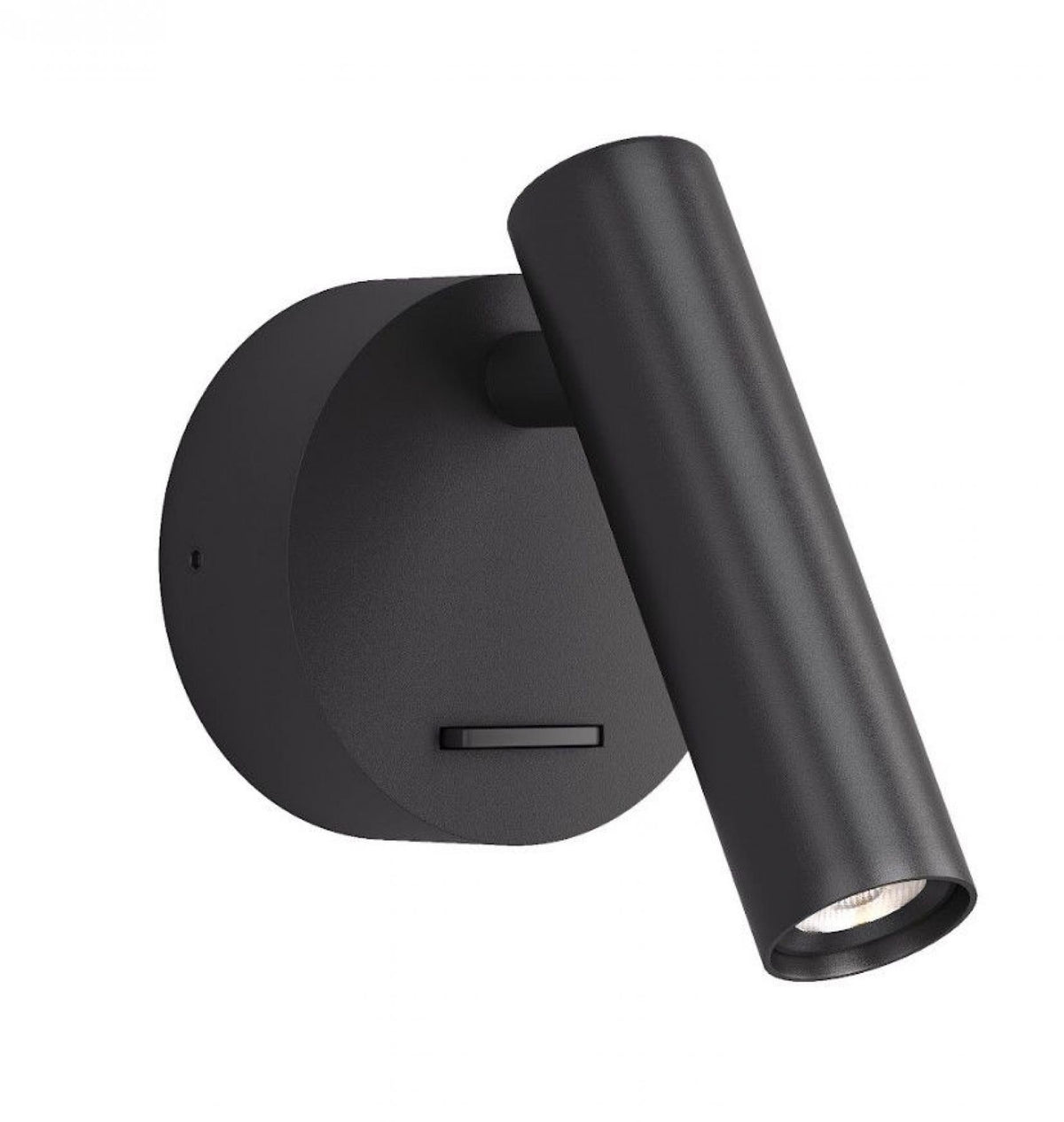 Настінний світильник чорний з вимикачем D-7.7 cm Led 3W 3000K Black Circle 260528-100007989