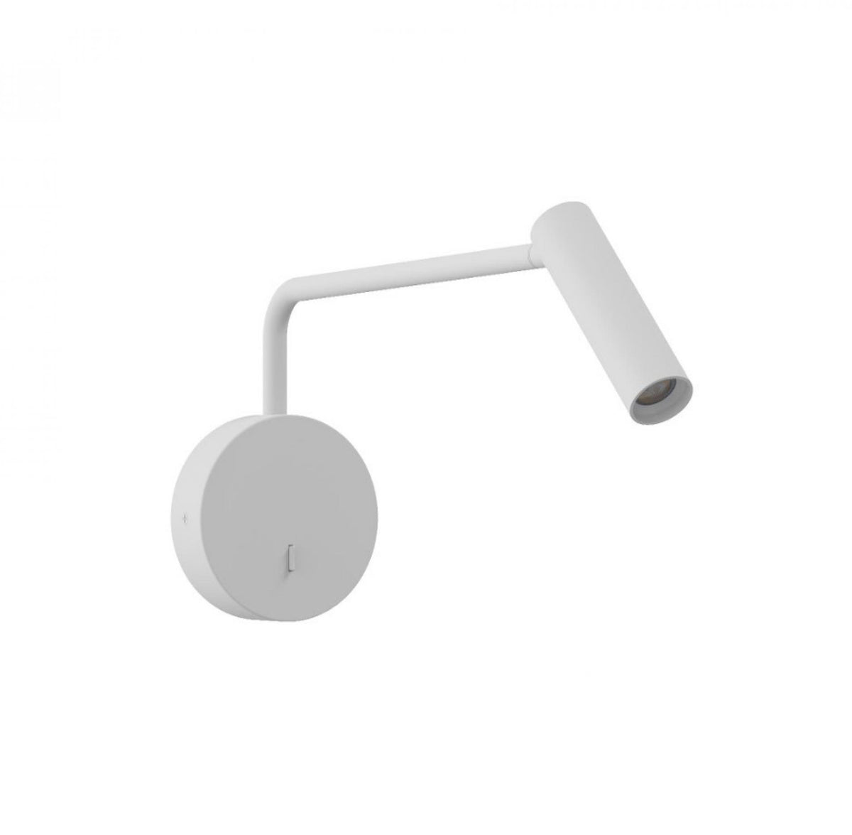 Настінний світильник білий з вимикачем L-24 cm Led 3W 3000K White Fiona 260528-100007986