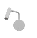 Настінний світильник білий з вимикачем L-24 cm Led 3W 3000K White Fiona 260528-100007986