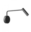 Настінний світильник чорний з вимикачем L-24 cm Led 3W 3000K Black Fiona 260528-100007987