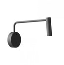 Настінний світильник чорний з вимикачем L-24 cm Led 3W 3000K Black Fiona 260528-100007987