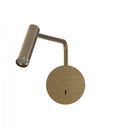 Настінний світильник золотий з вимикачем L-24 cm Led 3W 3000K Gold Fiona 260528-100007984