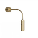 Настінний гнучкий світильник золотий з вимикачем L-33 cm Led 3W 3000K Gold Snake 260528-100007992