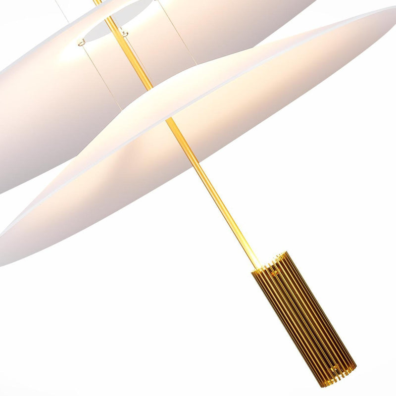 Люстра Flamingo 4 Gold D680 H-900-2000 cm 13W 4000K 240918-100003775