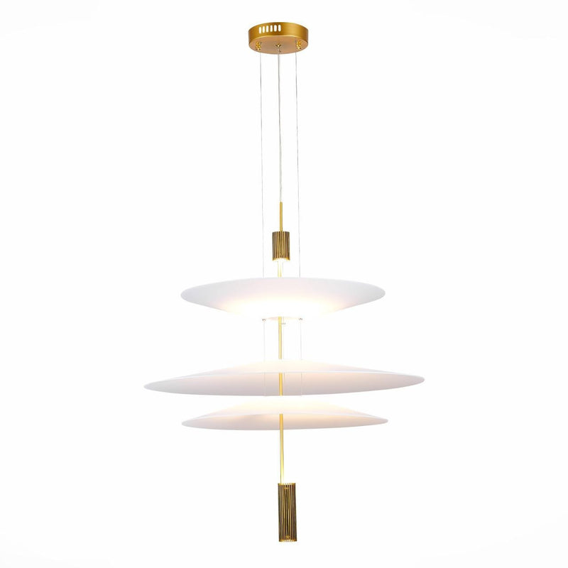 Люстра Flamingo 3 Gold D680 H-900-2000 cm 13W 4000K 240918-100003774