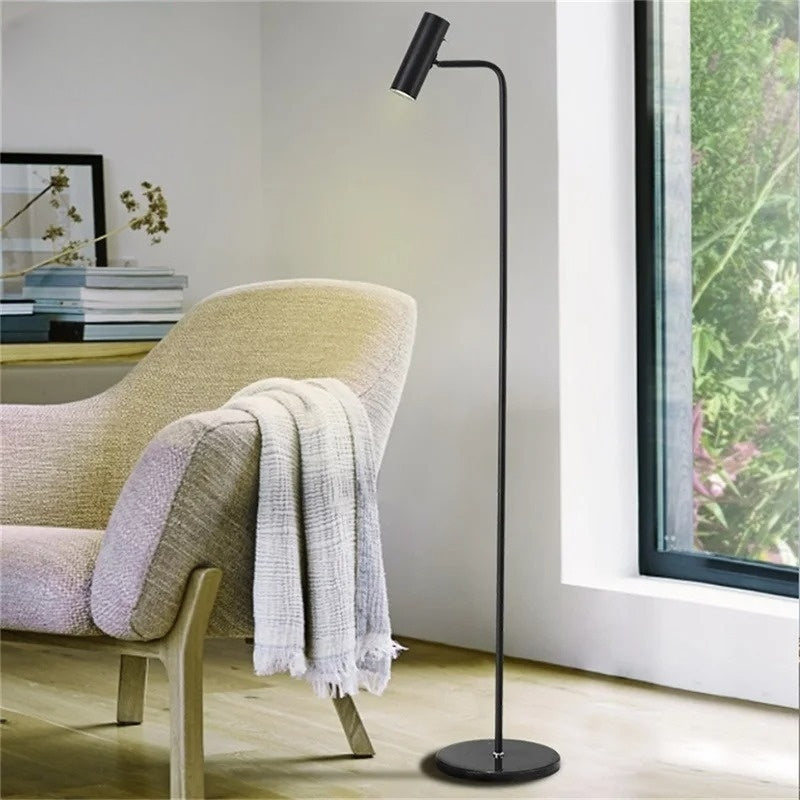 Торшер Tube Floor simple H-155 cm Led 15W Black 240822-100003583