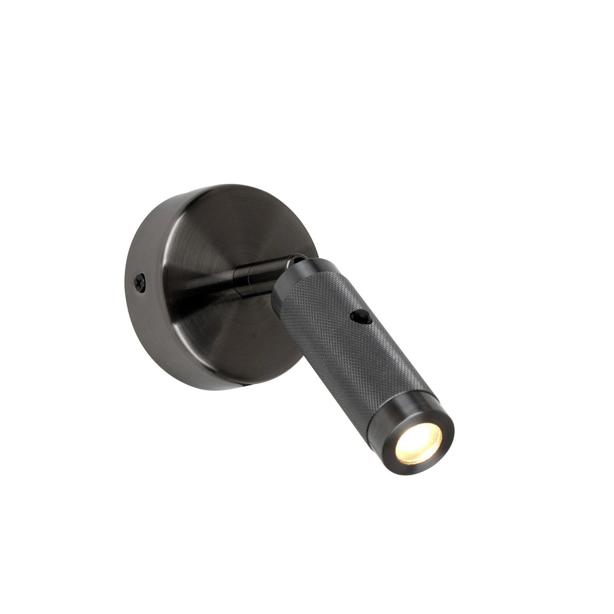 Бра з вимикачем на корпусі Black Sella H-14 cm Black 230336-100001450